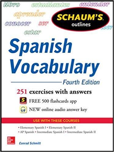 Schaum’s Outline of Spanish Vocabulary